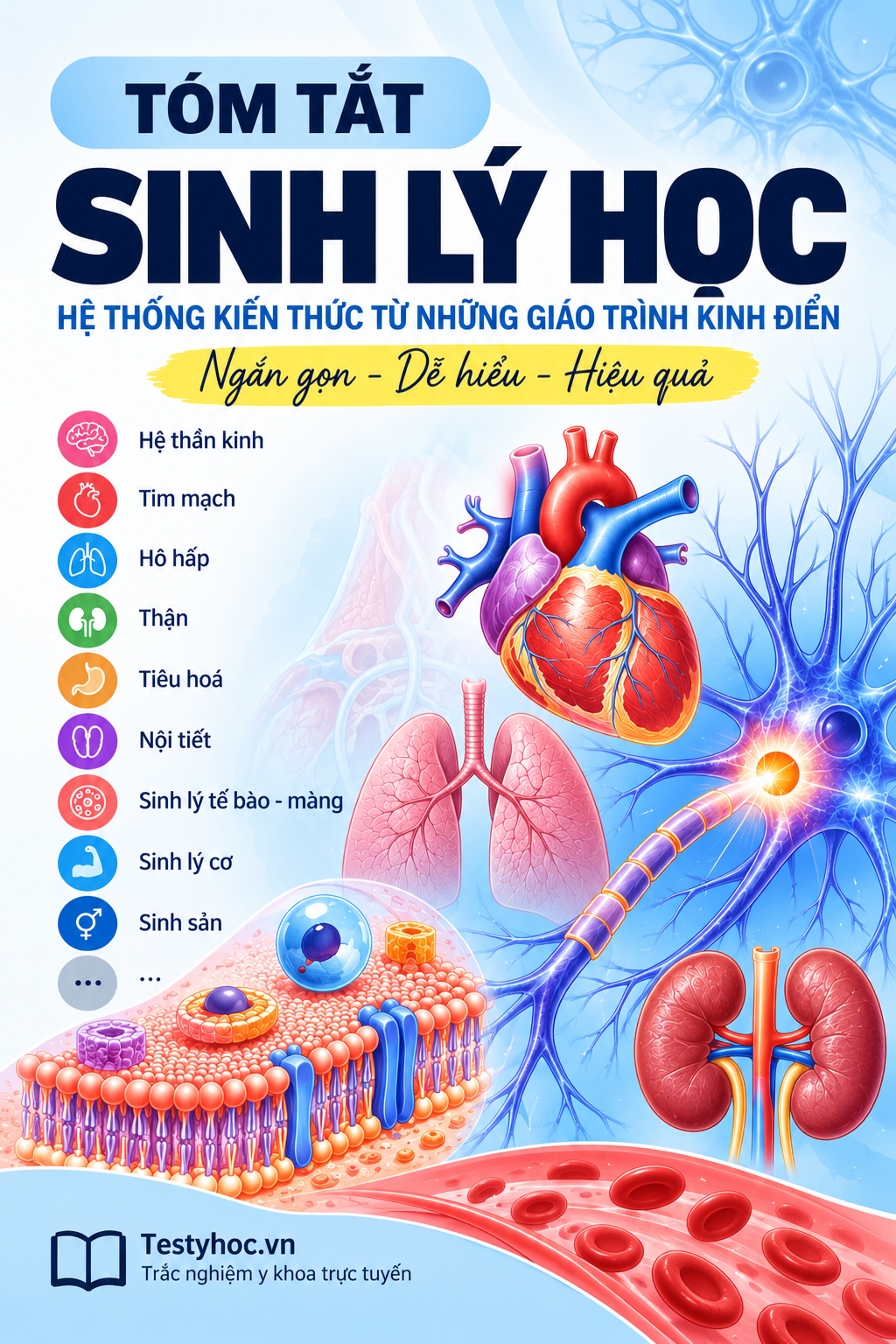 Tóm Tắt sách Sinh Lý Học Y Khoa