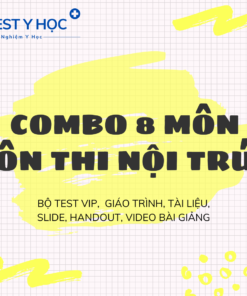 Combo 8 môn ôn thi nội trú