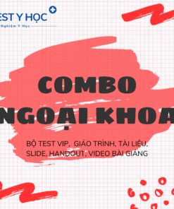 Test ngoại khoa Ôn thi sau đại học y hà nội, ôn thi nội trú y hà nội